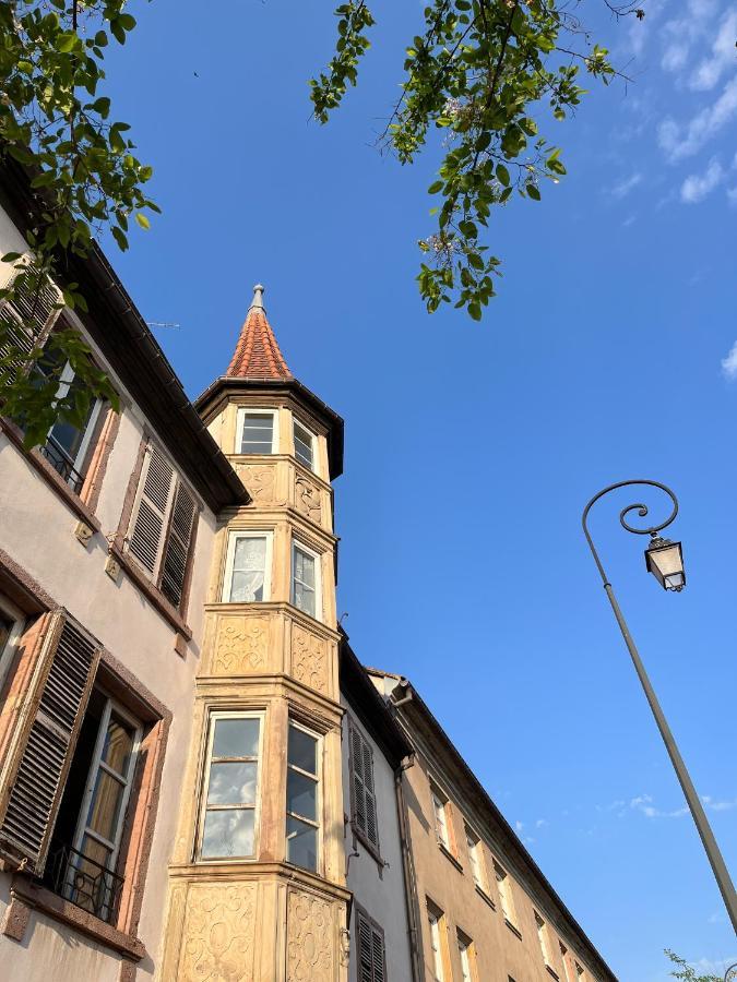 Le Baumann Concept: Appartement De Charme Dans Un Monument Historique กอลมาร์ ภายนอก รูปภาพ